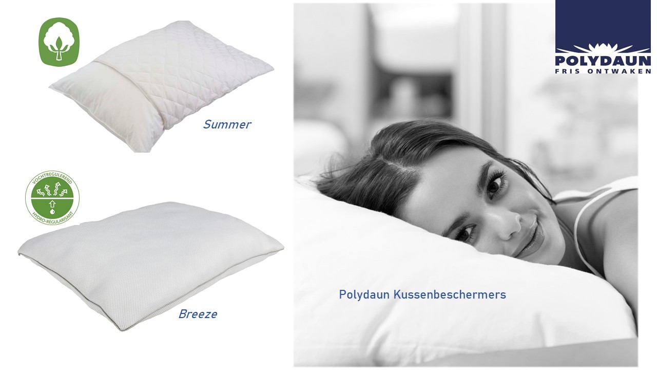 Polydaun kussenbeschermers
