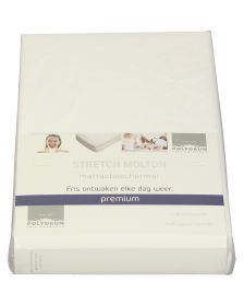 Polydaun stretch molton hoeslaken