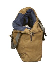 Canvas shopper camel