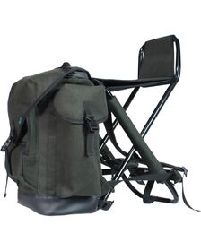 Greenlands loden rugzak met stoel