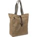 Canvas shopper camel